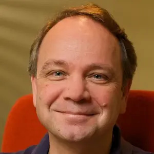 Portrait of Sid Meier, game designer